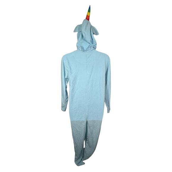 Adult Unicorn One-Piece Pajamas Cosplay Halloween Costume Large Under Disguise - Picture 6 of 11